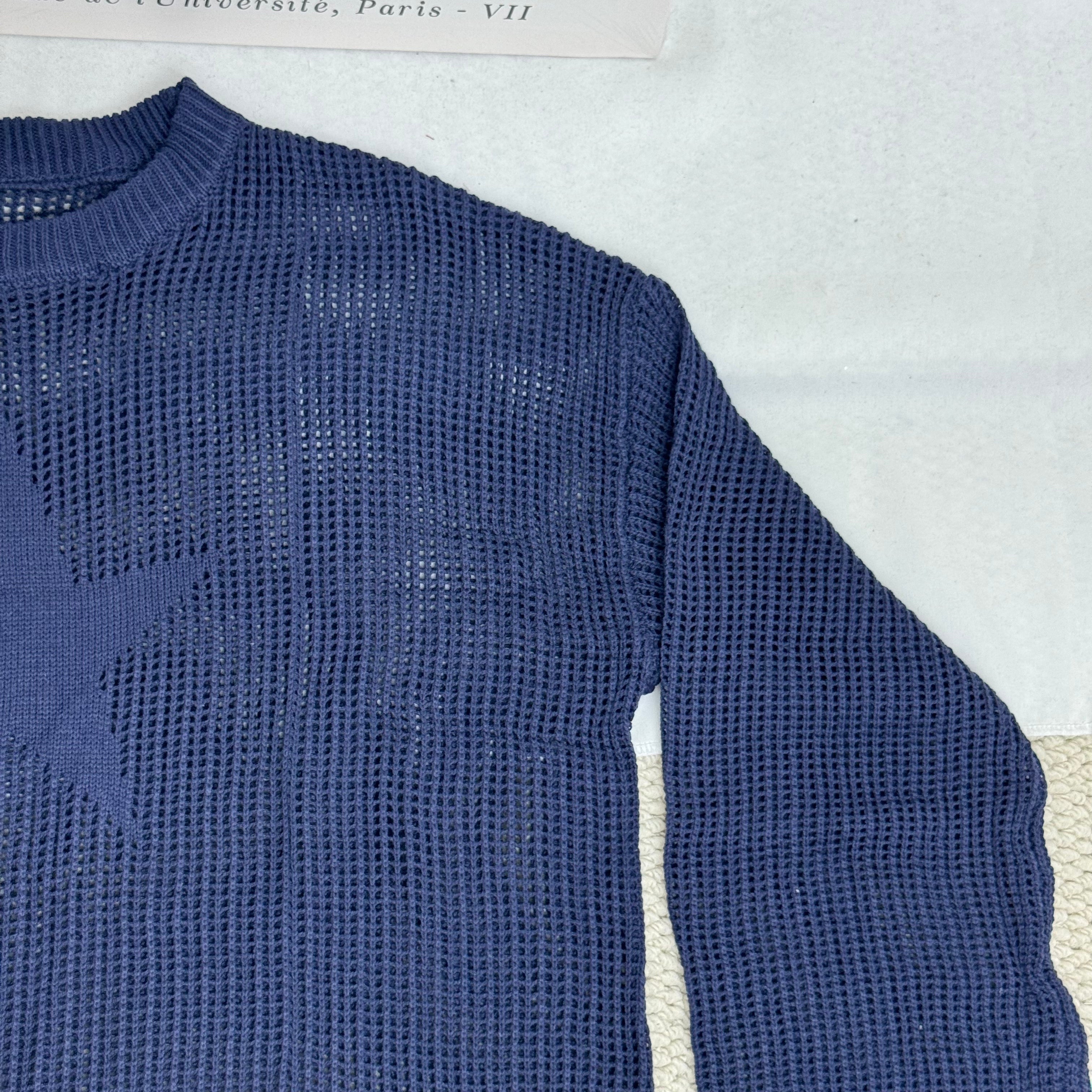 Sexy Openwork Knit Cover-Up Sweater