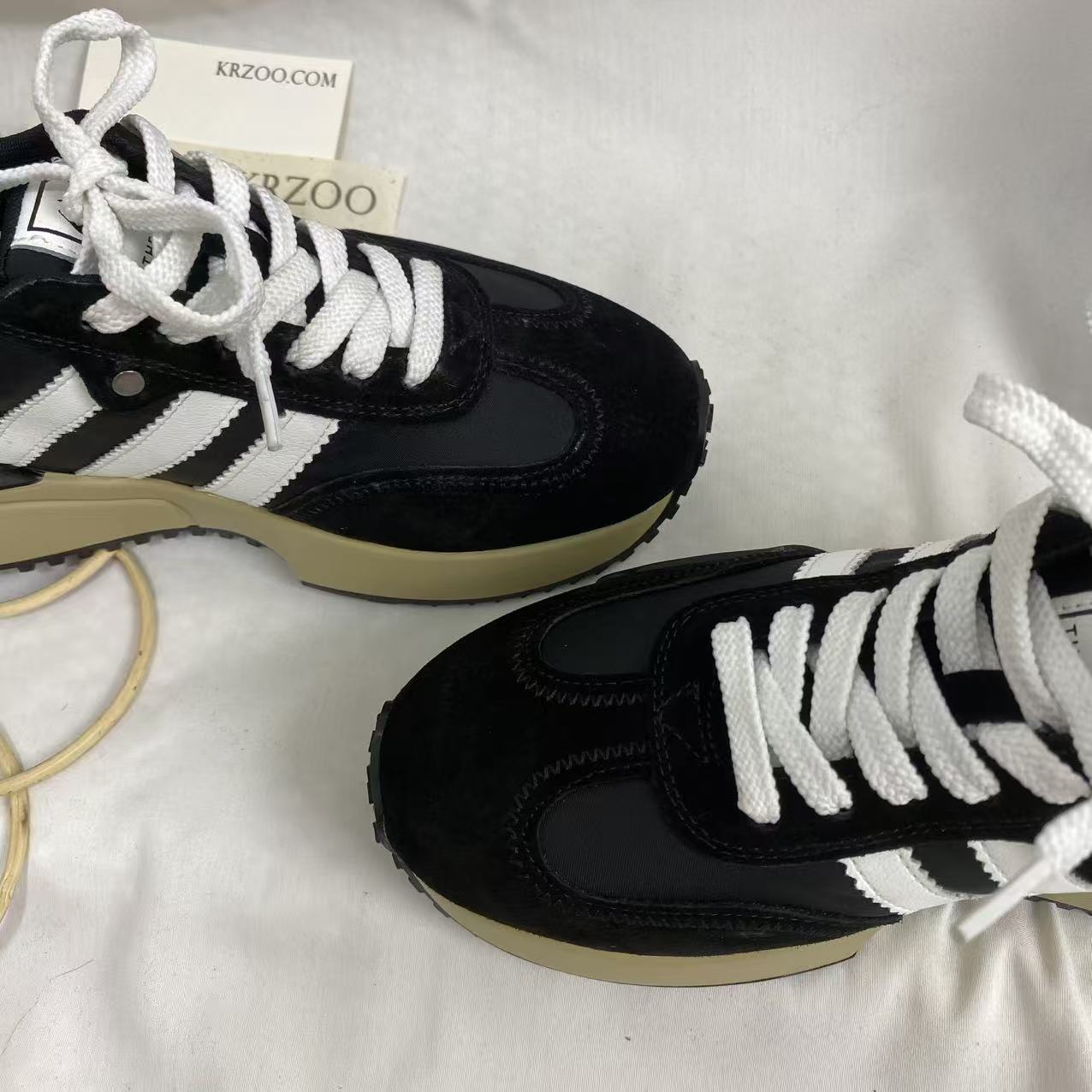 Platform Genuine Leather Sneakers