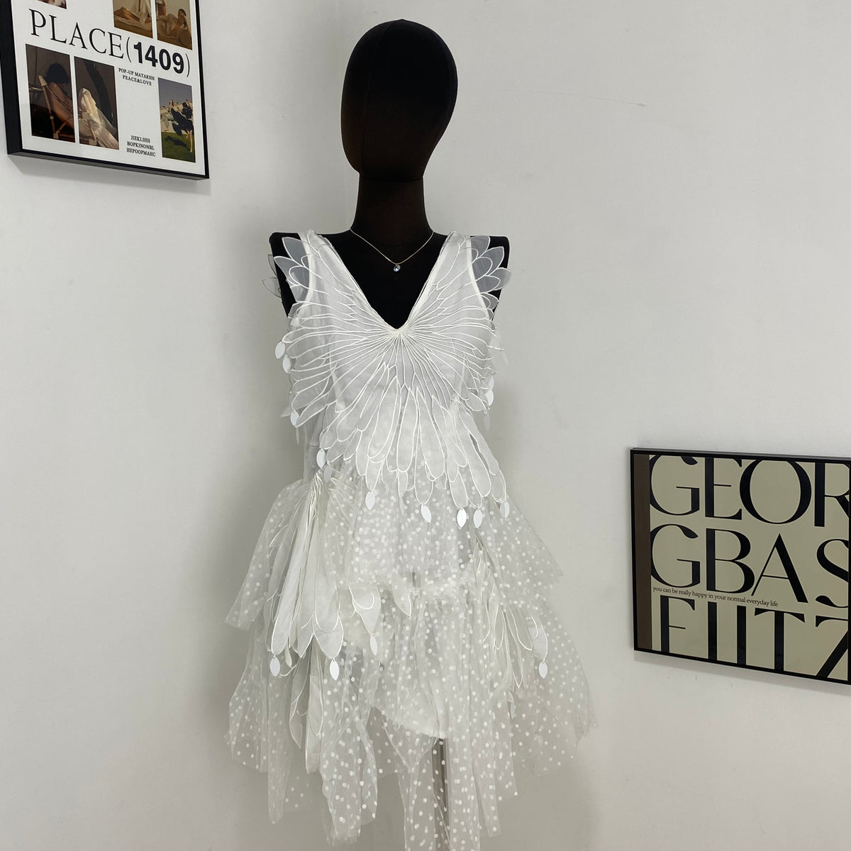 Niche Design Irregular Dress