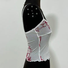 Cropped Lace Undershirt