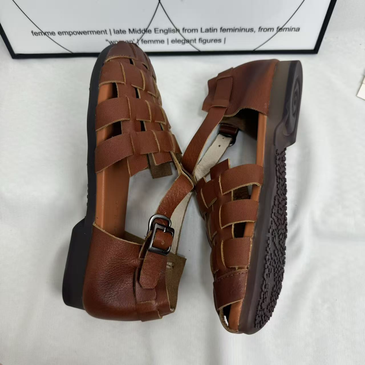 Hand-woven Genuine Leather Shoes