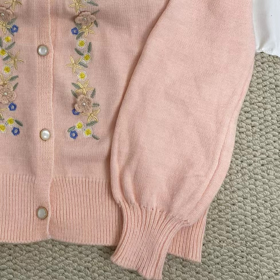 Chanel-Style Embroidered Cardigan