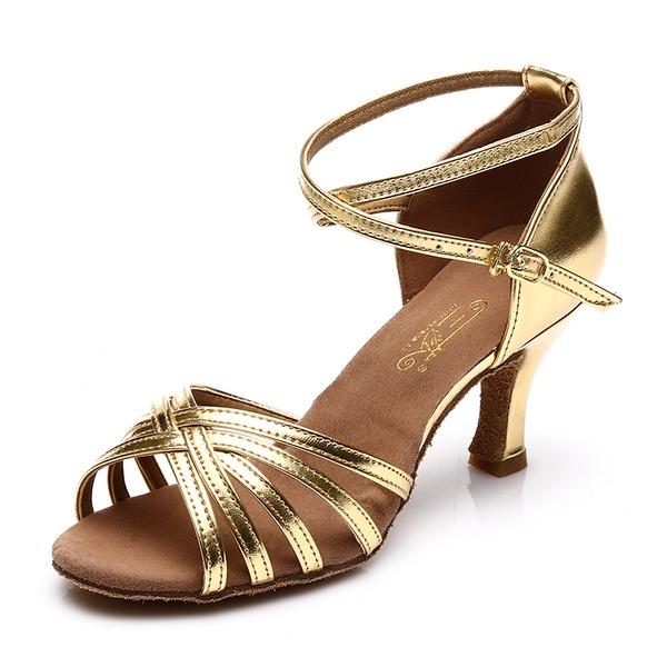 Women's Satin Ballroom Dance Shoes Latin Dance Shoes