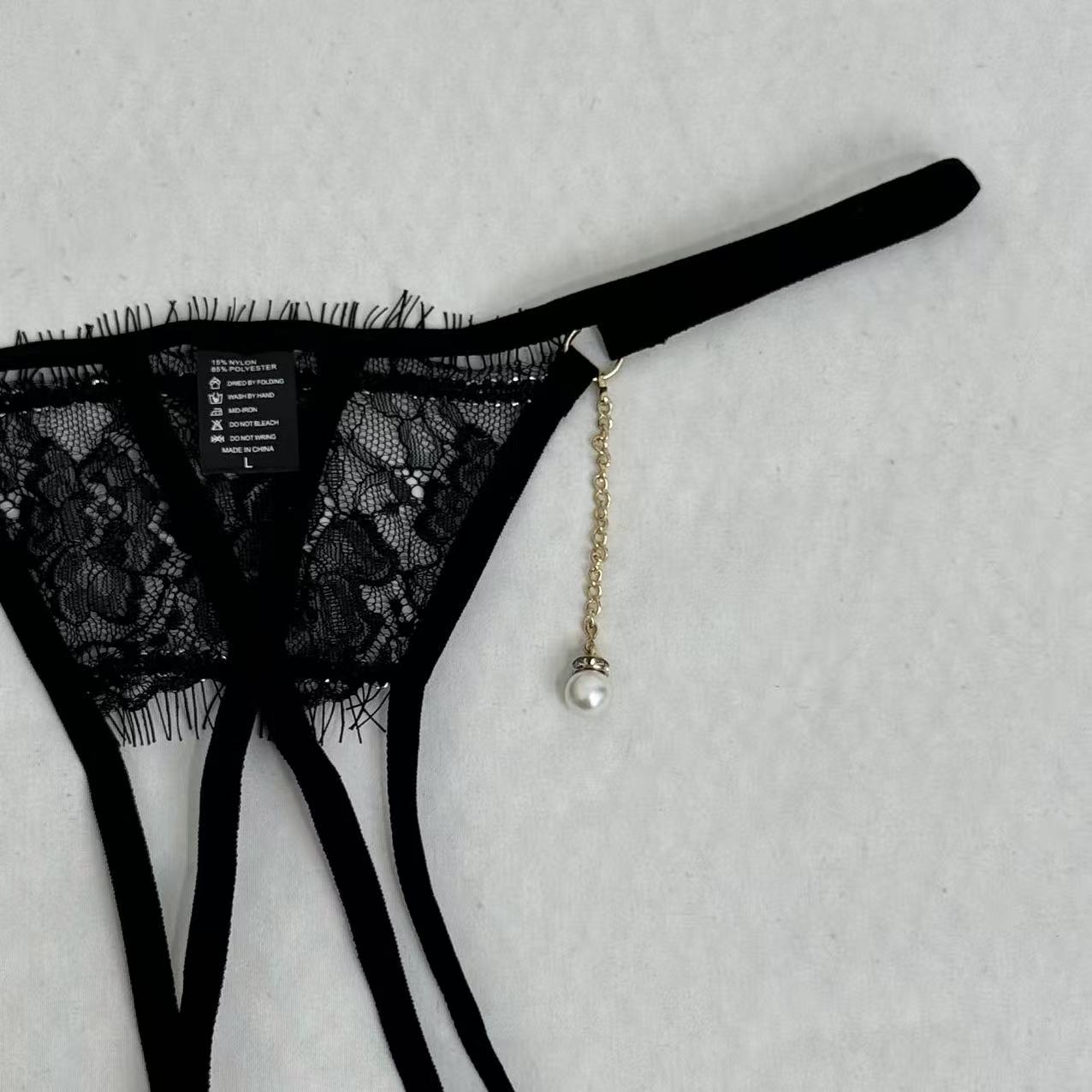 Lace European And American Style Low-Waisted Thongs