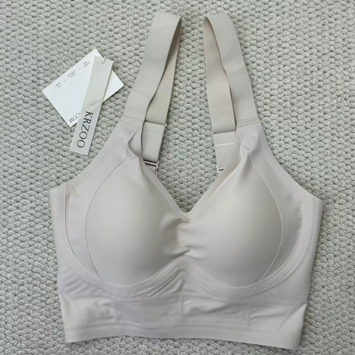 Silent Invisible Satin Bra