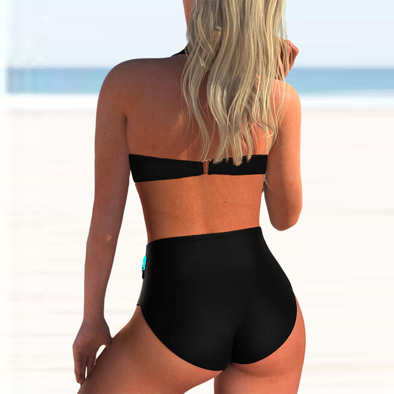 High Waist Bikini Sexy Swimsuit Women Push Up Bathing Suit Bikini Set Plus Size 5XL Swimwear Women Beach Swimming Suit