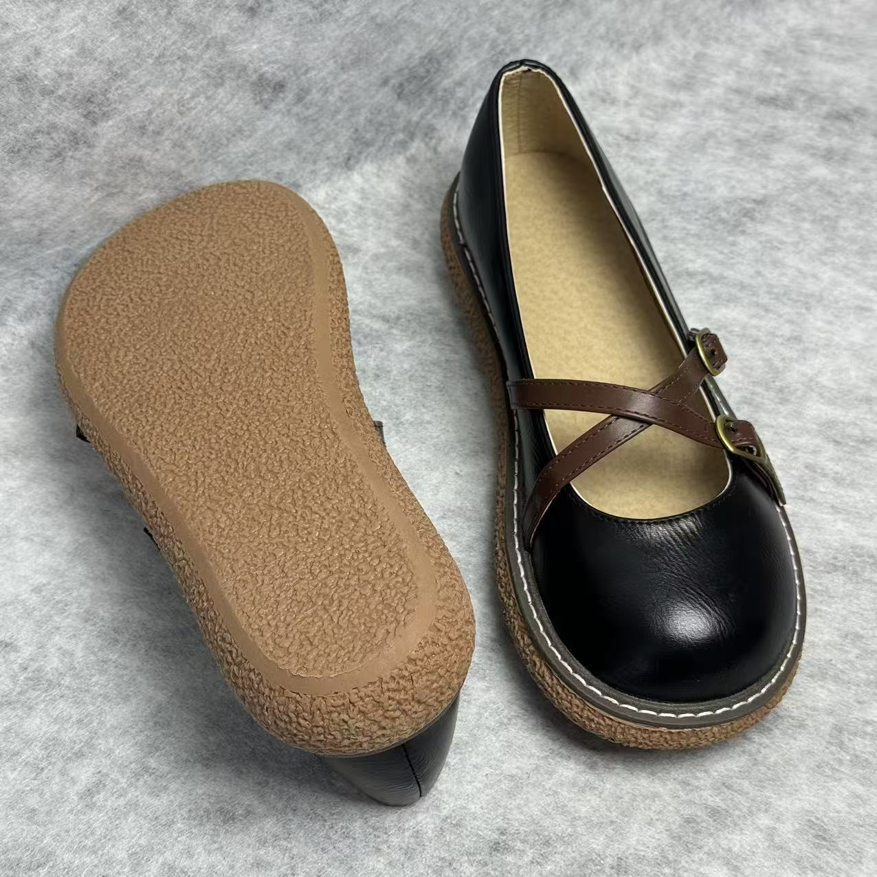 Heeled shoes with thick soles