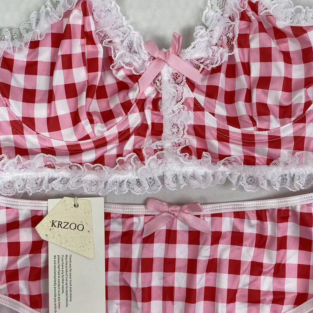 Three Color Cute Bikini
