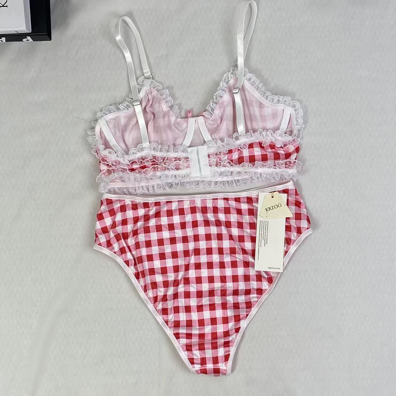 Three Color Cute Bikini