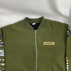 Shark Mouth Print Jacket