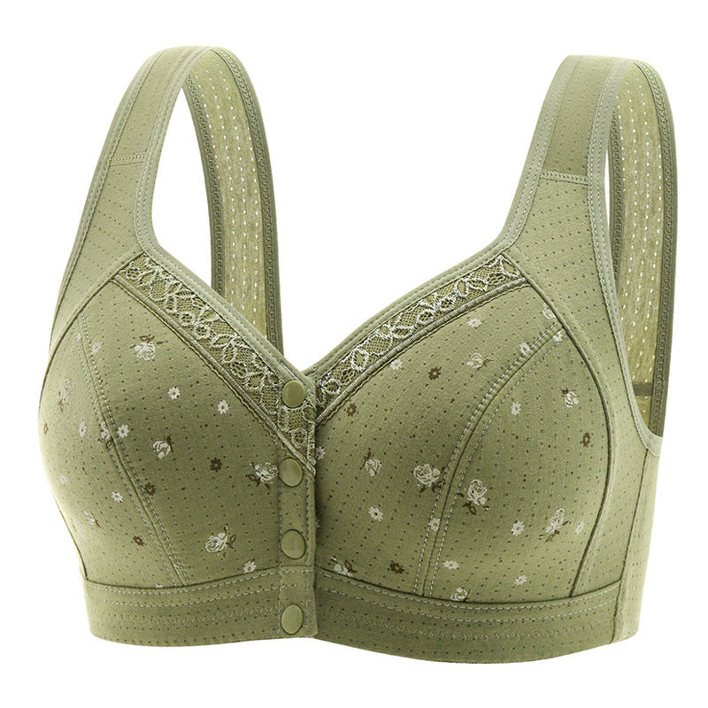 Comfortable & Convenient Front Button Bra