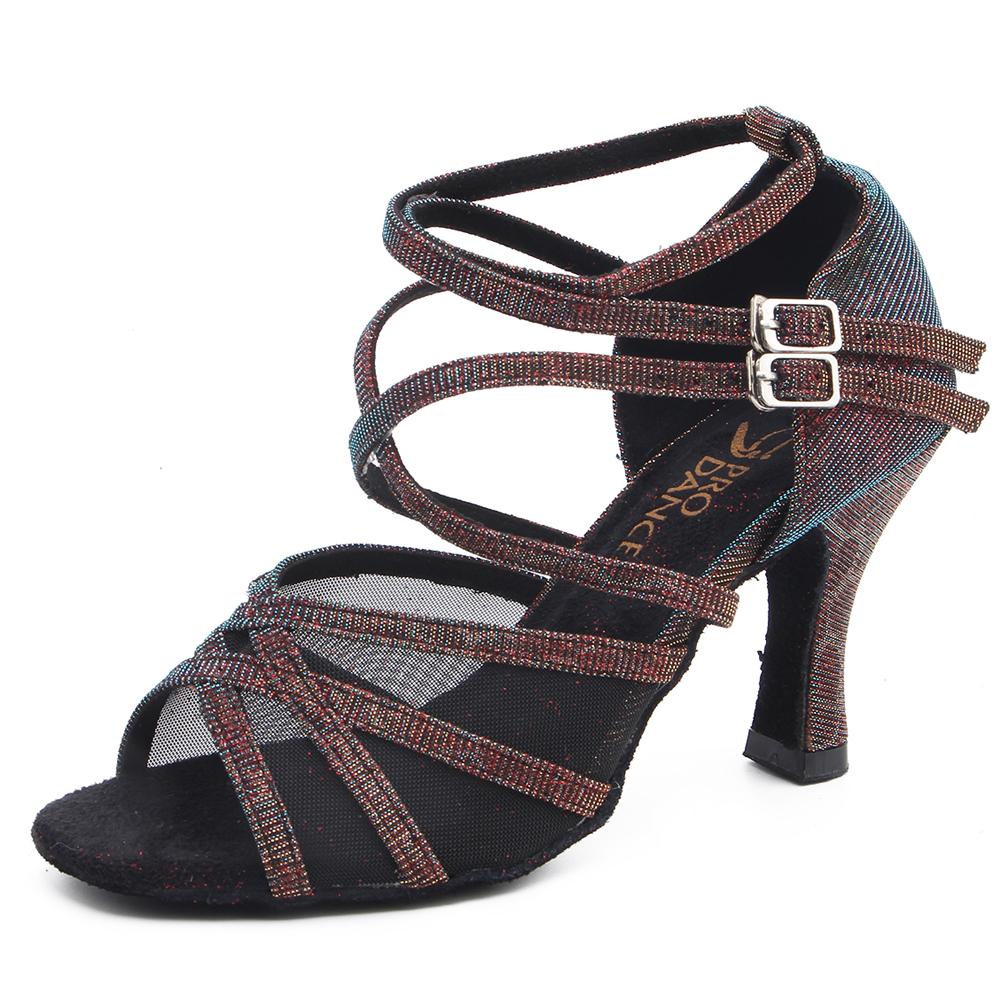 Women's Sparkling Glitter 5.6cm Heel Ballroom Dance Shoes/Latin Shoes