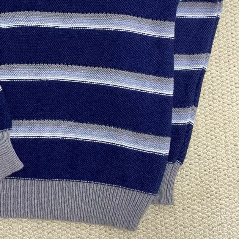 Japanese Retro Striped Top