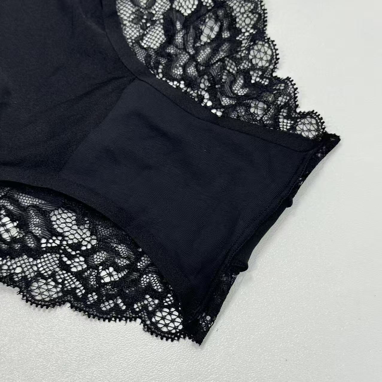 Lace pure cotton triangle panties