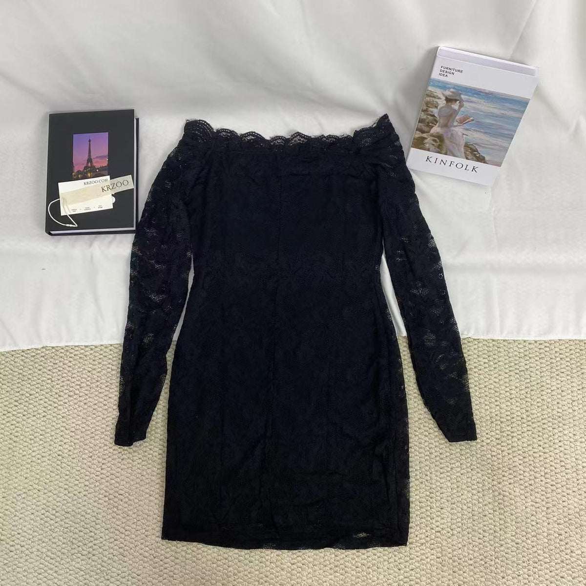 Lace Off-The-Shoulder Dress