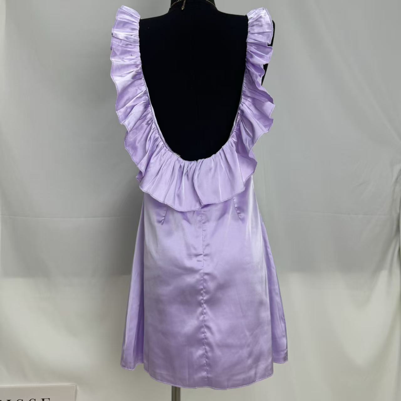 Strapless Sleeveless Mini Dress