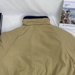 Retro Stand-Collar Cotton Jacket