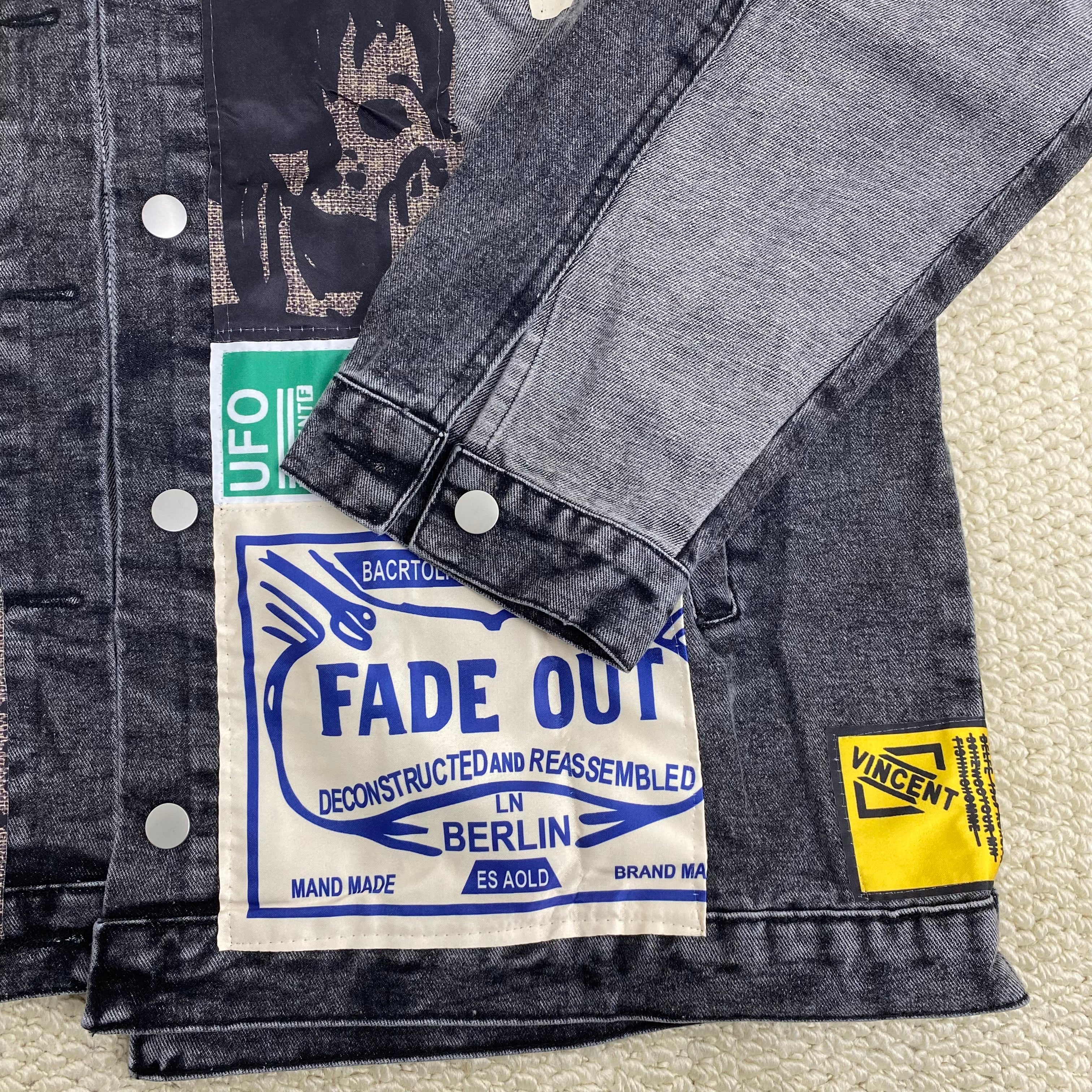 Hong Kong-Style Retro Denim Jacket