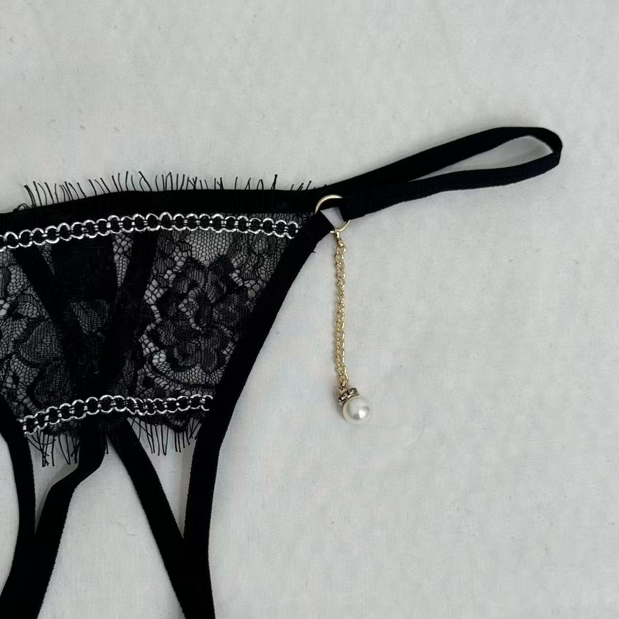 Lace European And American Style Low-Waisted Thongs