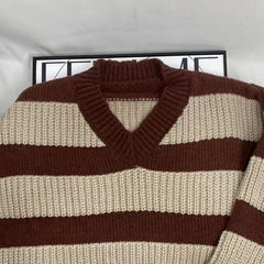 Striped Pullover Sweater