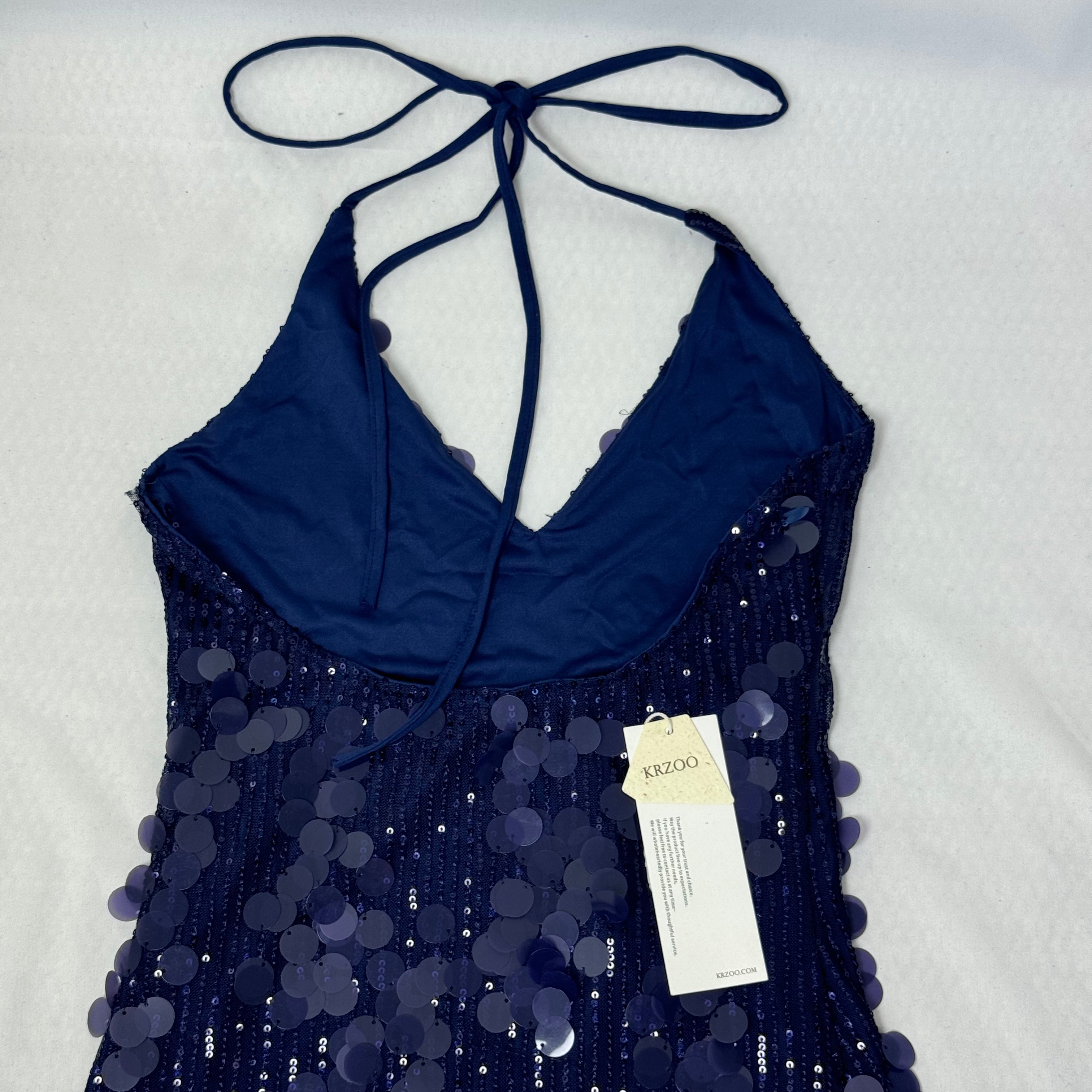 Two backless strapless dresses