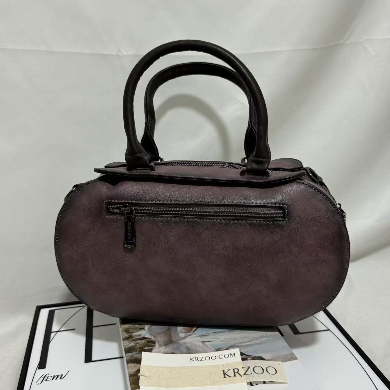 Elegant Retro Cylindrical Bag