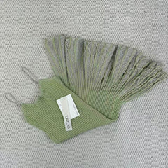 Skirt with contrasting bottom beads
