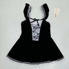 Sexy uniform with lace maid outfit