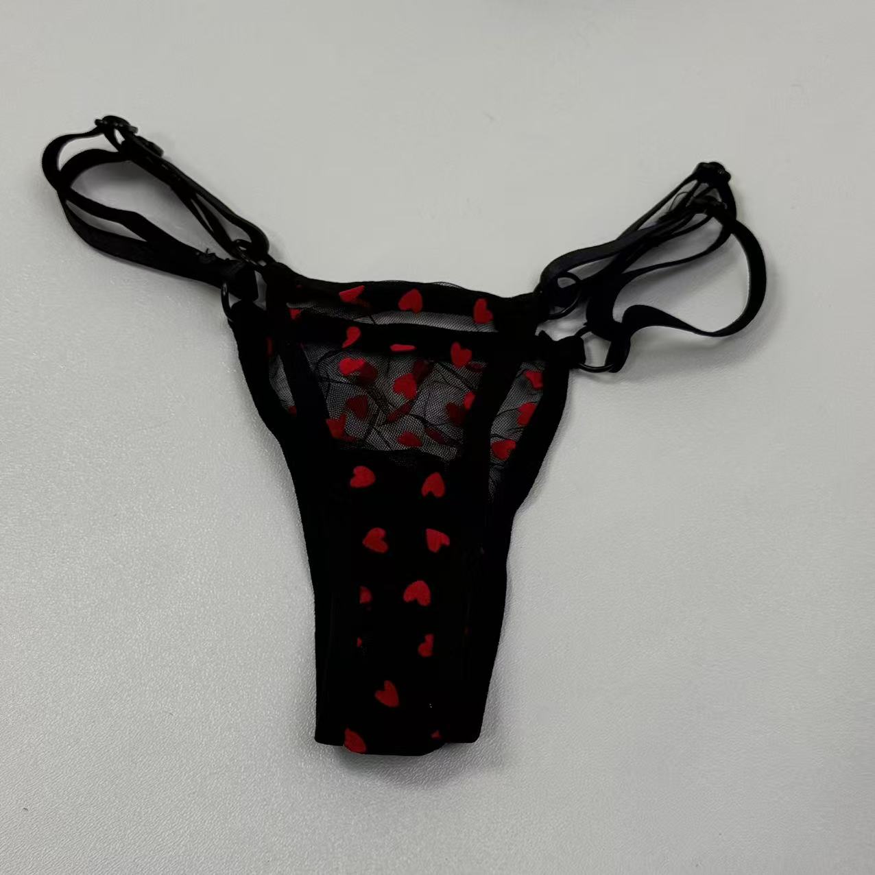 Net fabric star-point three-piece erotic outfit