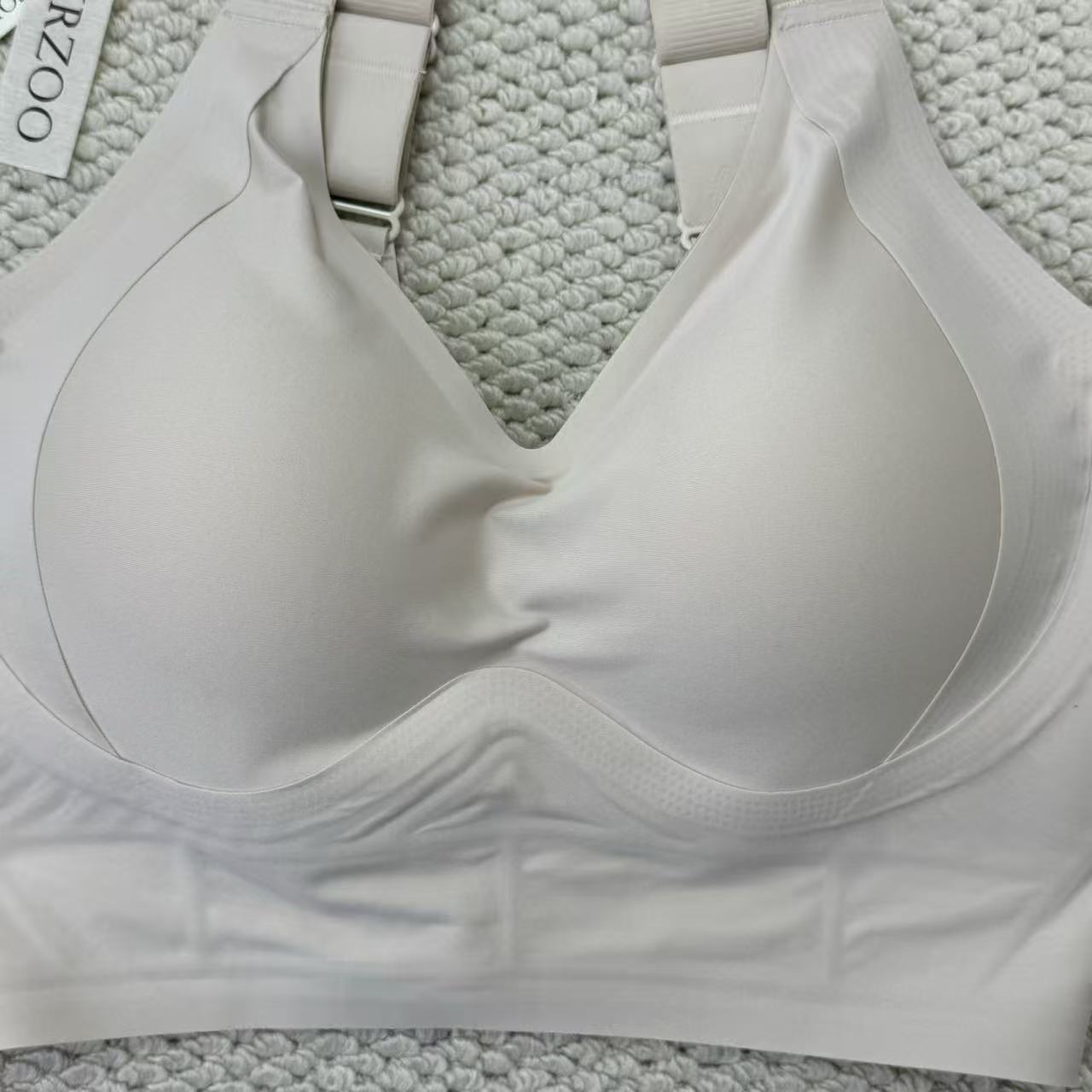 Silent Invisible Satin Bra