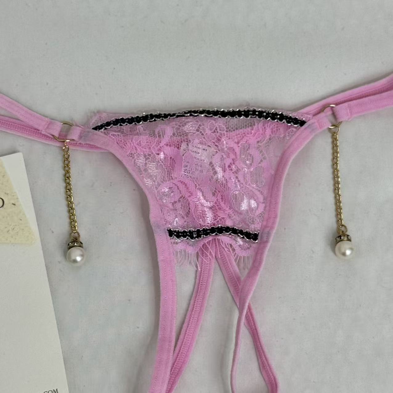 Lace European And American Style Low-Waisted Thongs