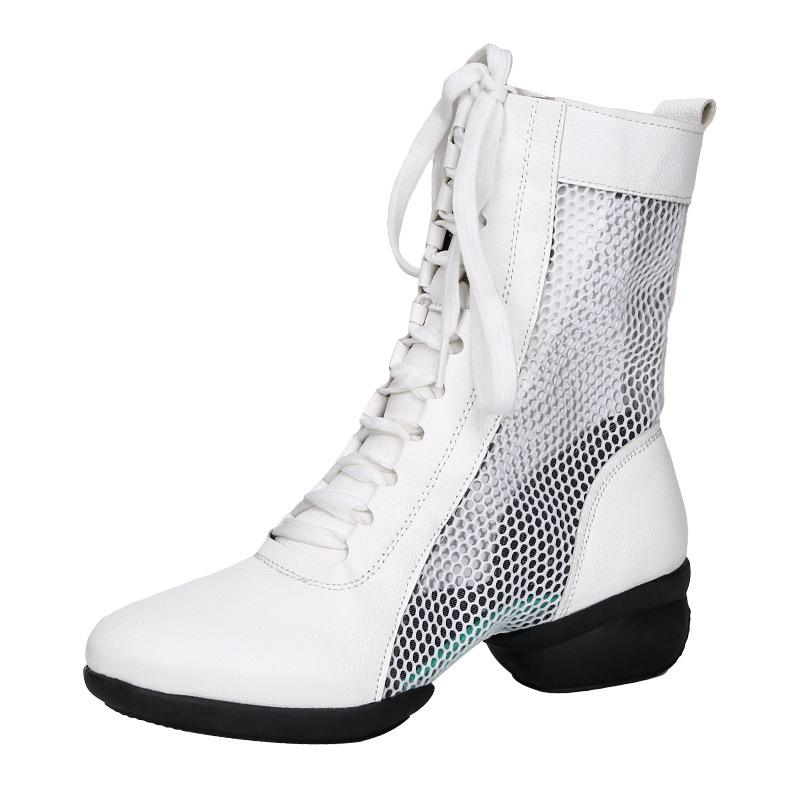 Women's Leatherette 4cm Heels With Lace-up Dance Shoes/Dance Boots/JazBoots