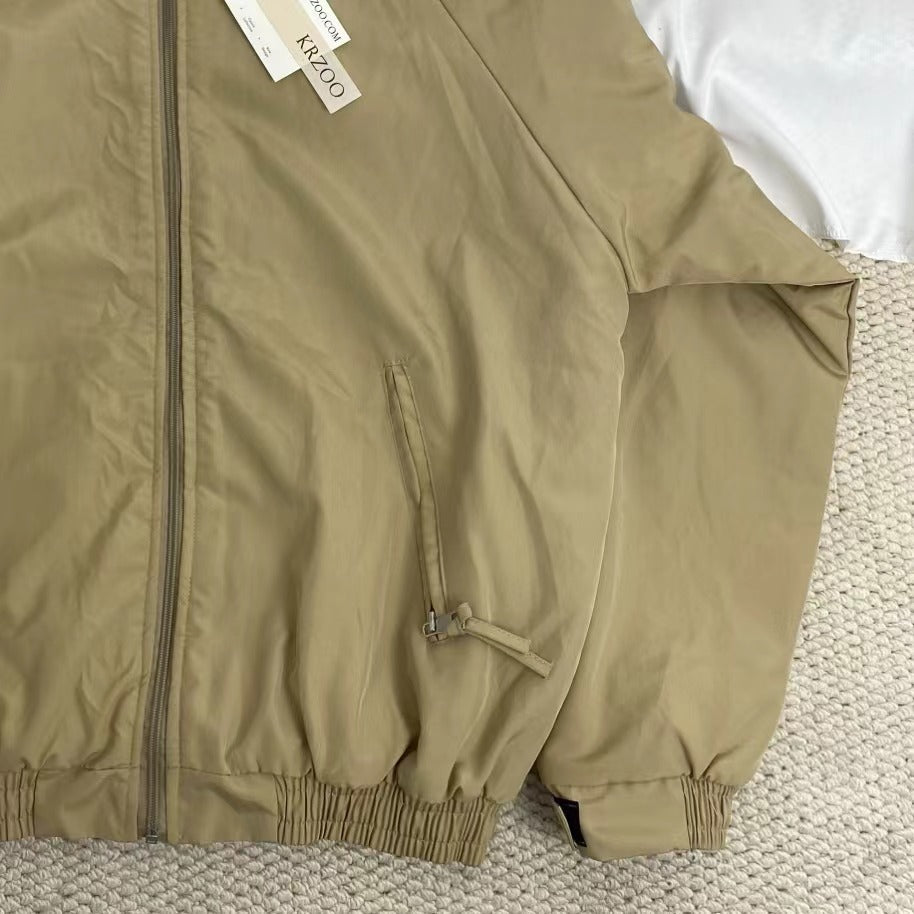 Retro Stand-Collar Cotton Jacket