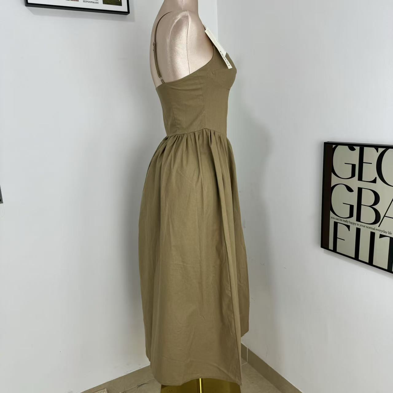 Simple Strappy Maxi Dress