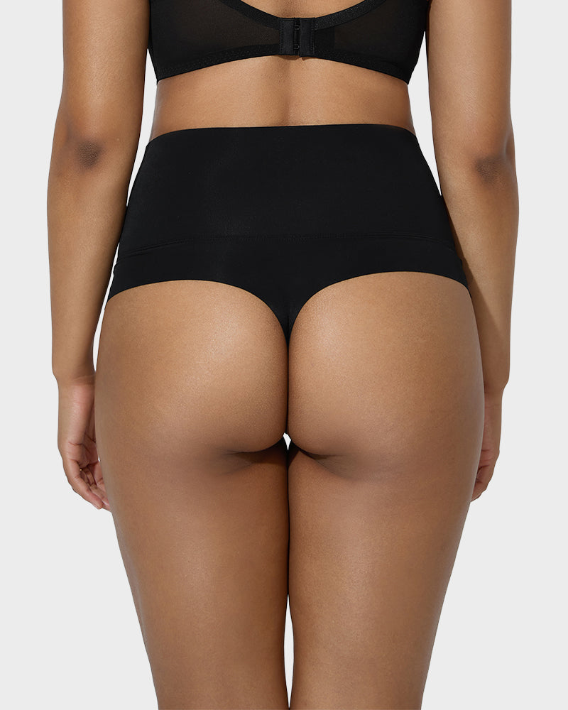 3-Pack High-Rise Seamless Thong Panty