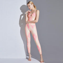 Women's Aerial Yoga Jumpsuit Body Training Fitness Beauty Back Dance Jumpsuit