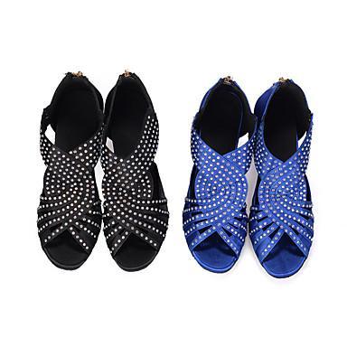 Women's Latin Shoes 7.5cm/8.5cm Heels Salsa Shoes Ballroom Dance Shoes/Latin Shoes