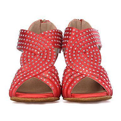 Women's Latin Shoes 7.5cm/8.5cm Heels Salsa Shoes Ballroom Dance Shoes/Latin Shoes